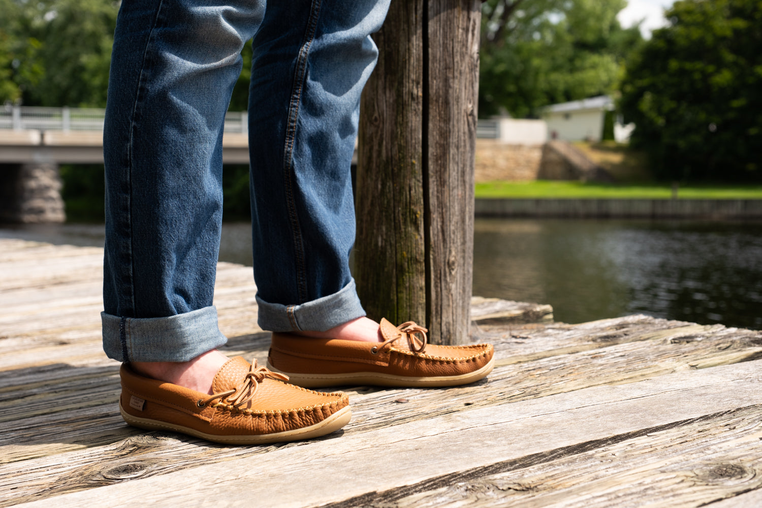 Fan Favorite Leather Moccasins