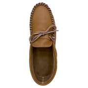 Men's Hunter Sole Wide Width Leather Moccasin Shoes