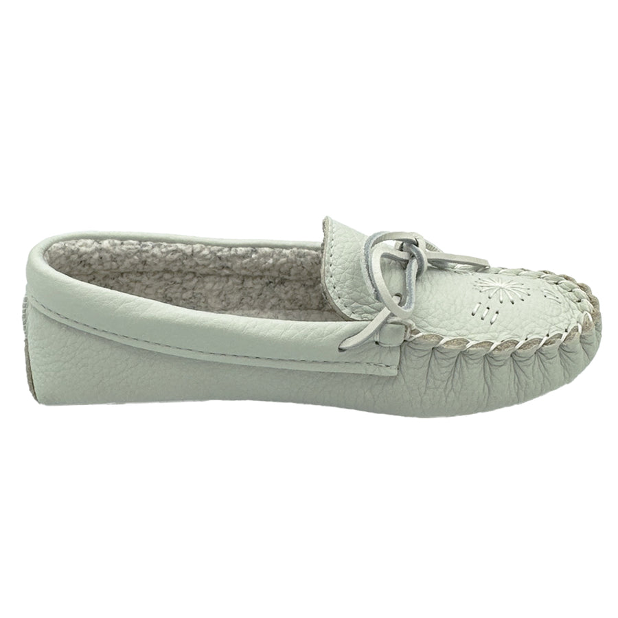 Women's Berber Lined Leather Moccasins (Final Clearance - Size 9 & 10 ONLY)