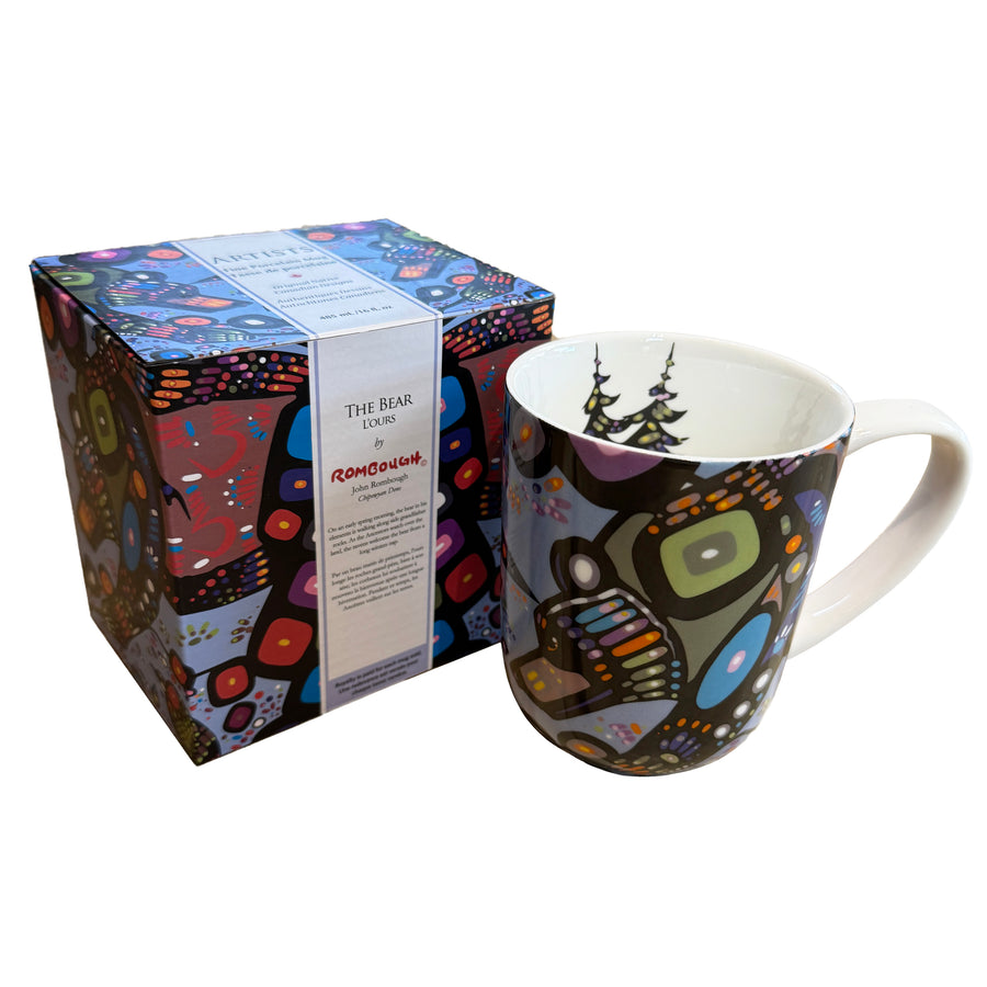 Native Art Porcelain Mug