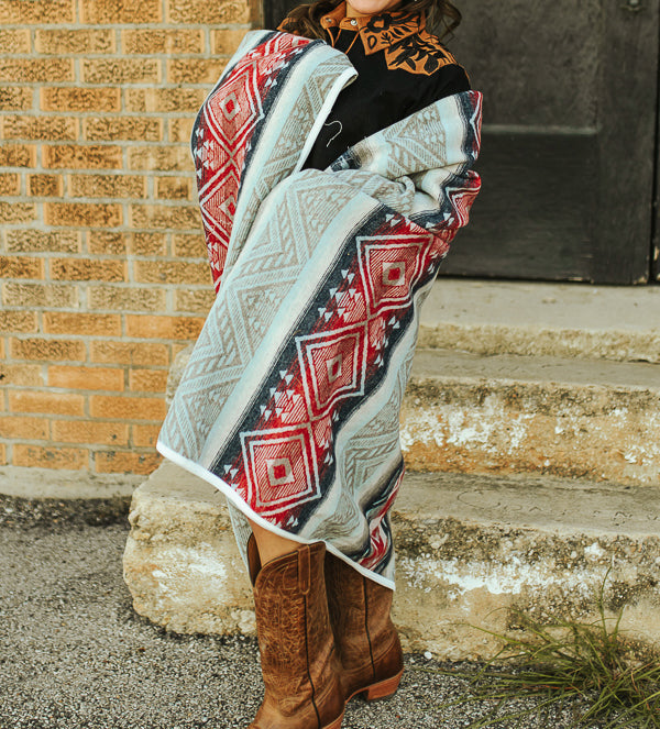 Aztec Sherpa Blanket