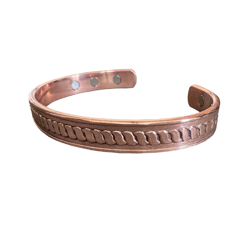 bare. copper. Magnetic Bracelets