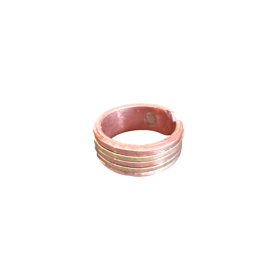 bare. copper. Magnetic Rings