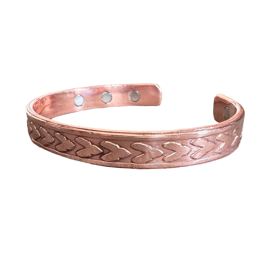 bare. copper. Magnetic Bracelets