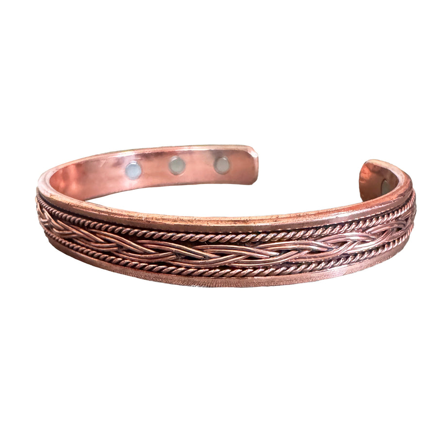 bare. copper. Magnetic Bracelets