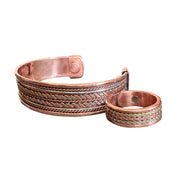 bare. copper. Magnetic Bracelets