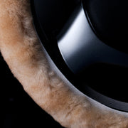 Natural Sheepskin Steering Wheel Cover