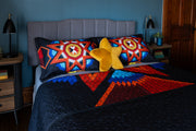 Indigenous Art Quilt Bedding Set - Queen