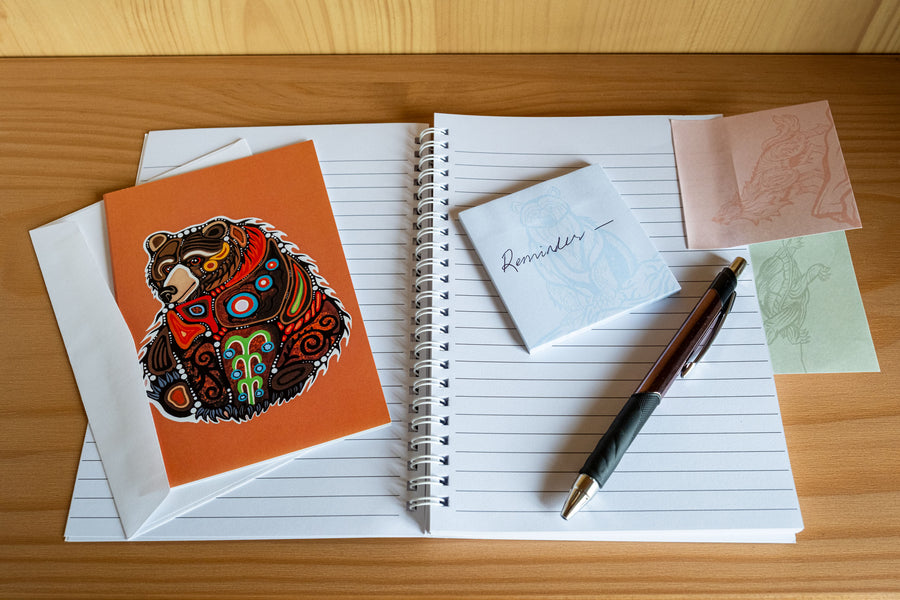 Indigenous Art Sticky-Notes 7 Teachings