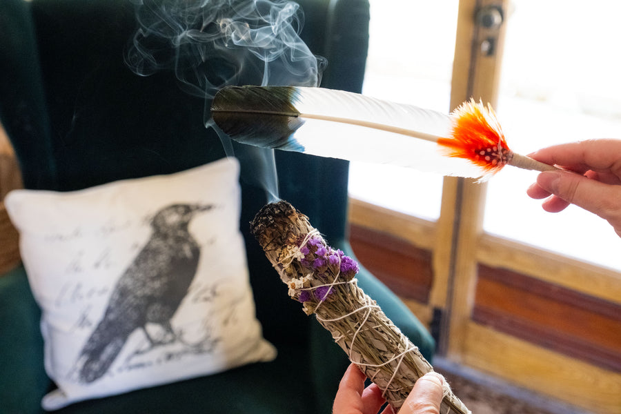 Large Smudging Feather