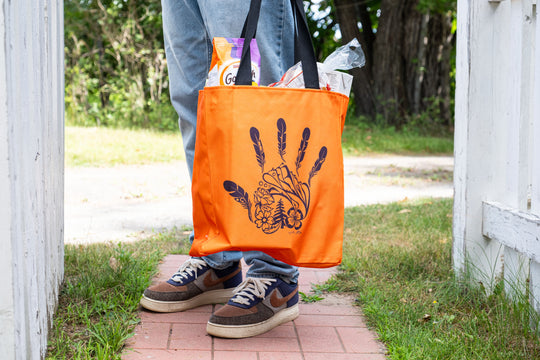 Indigenous Art Gitxsan Hand Recycled Eco Bag