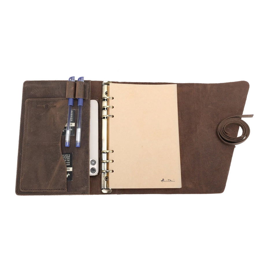 Vintage Leather Handheld Notebook