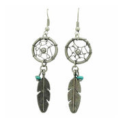 Follow Your Arrow Indigenous Dream Catcher Earrings