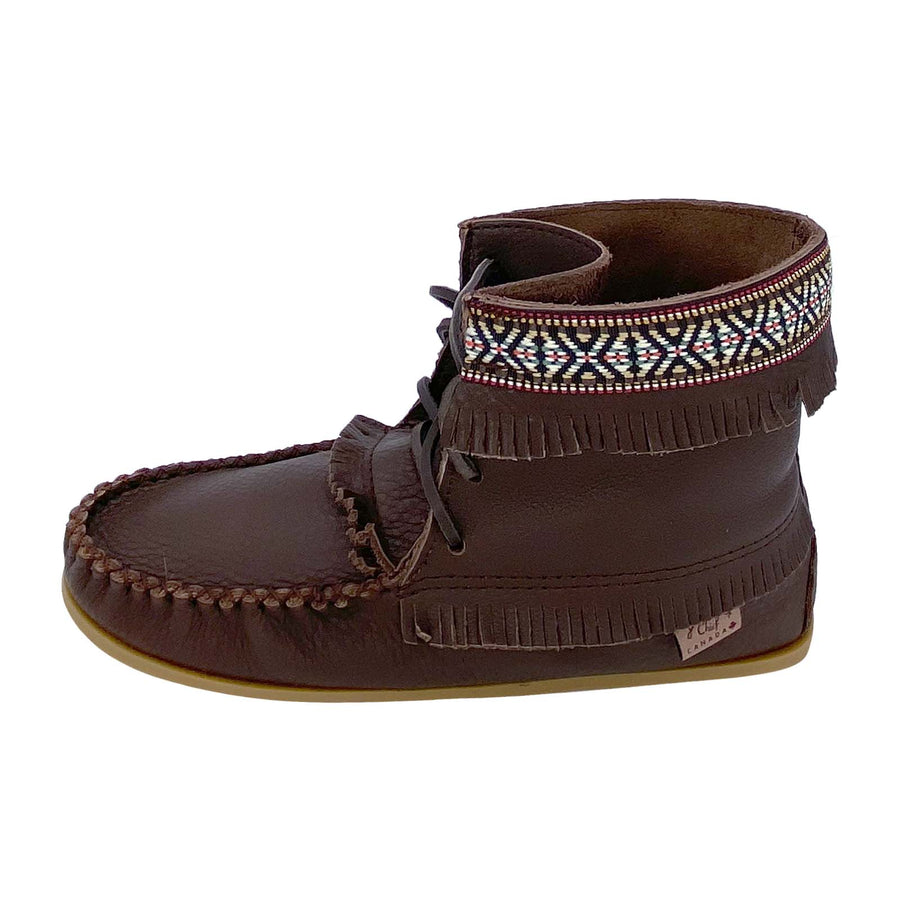 Men's Leather Moccasin Boots