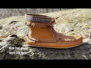 Men's Leather Moccasin Boots