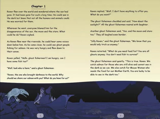 Strong Stories Tlingit: Raven Returns the Daylight