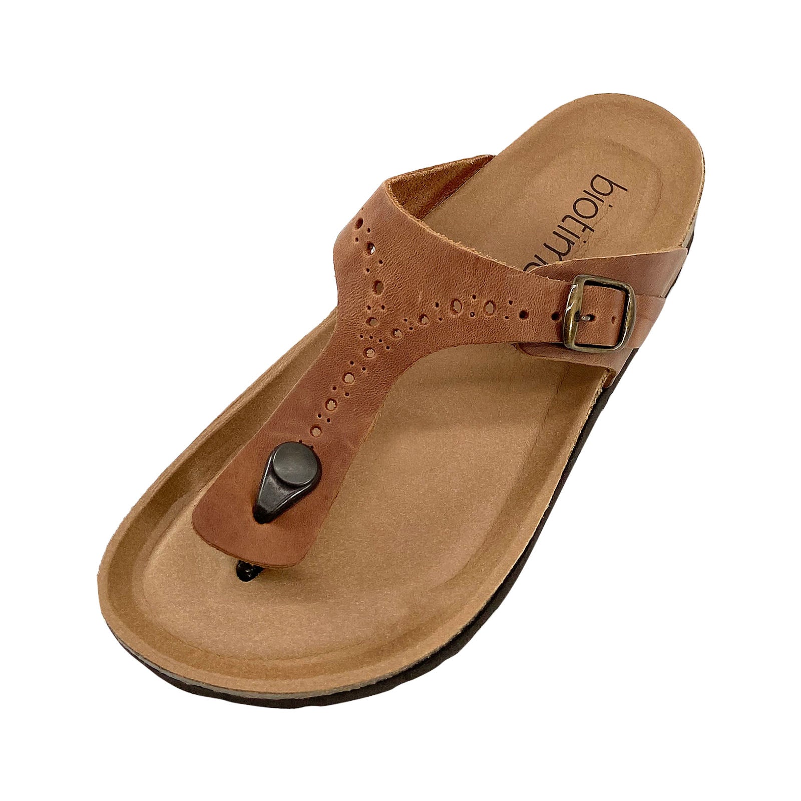 Women s Biotime Brooke Sandals Leather Upper Biofresh Cork Footbed