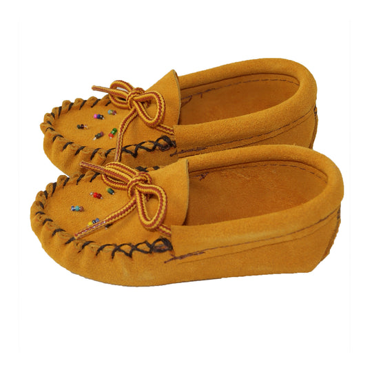 Genuine Leather Baby Moccasins