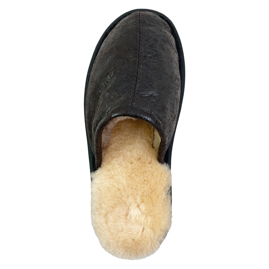 Men's Sheepskin Slip-On Slippers (Final Clearance)