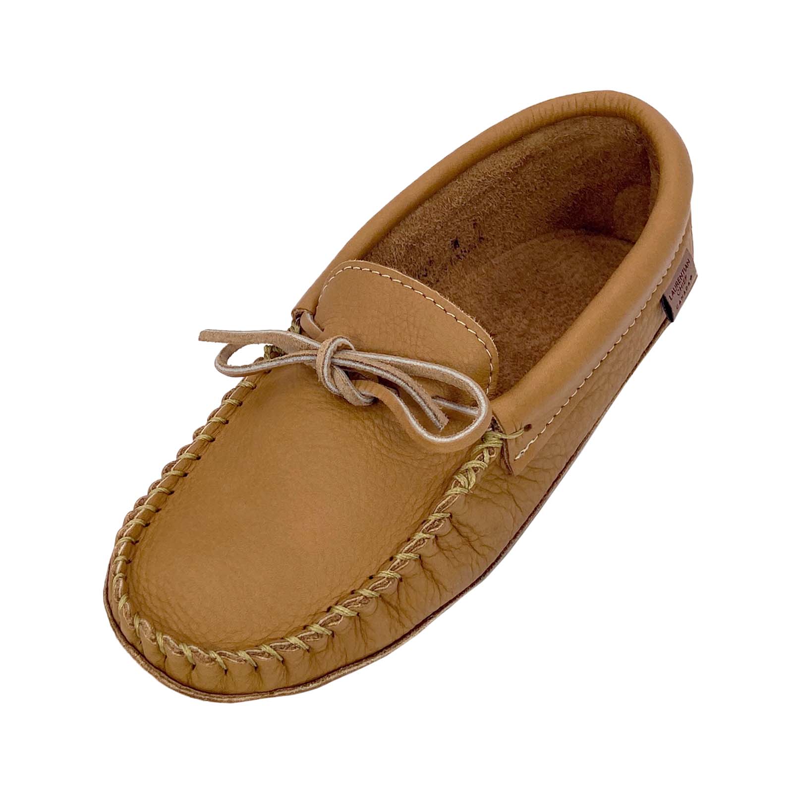 Men's Genuine 'Deer Touch' Leather Soft Sole Indoor Moccasin Slippers â Leather-Moccasins
