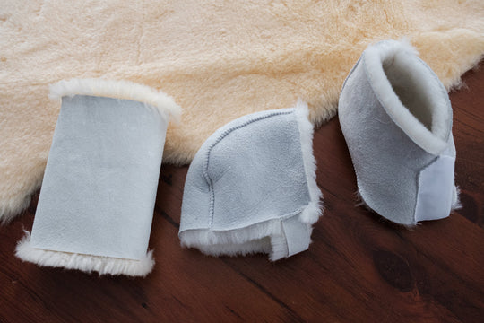 Natural Sheepskin Heel & Elbow Protector