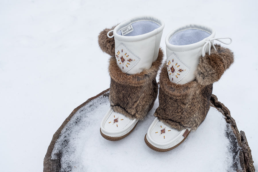 Women's 13" Leather Mukluks (Final Clearance - Size 5-7 ONLY)