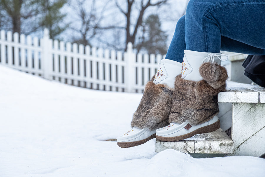 Women's 13" Leather Mukluks (Final Clearance - Size 5-7 ONLY)