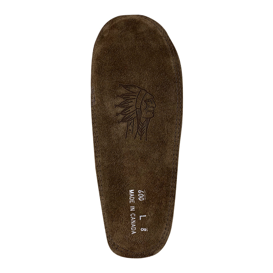 Women's Fleece Lined Army Suede Rabbit Fur Moccasins