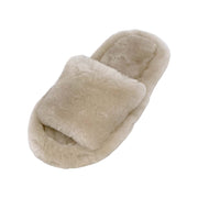 Women's Genuine Sheepskin Slip-On Sandal Slippers