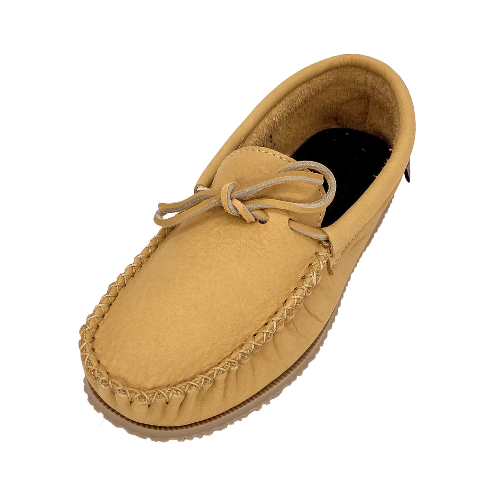 voor de hand liggend buurman teksten Men's Genuine Moose Hide Leather Cream Colored Loafer Moccasin Shoes –  Leather-Moccasins