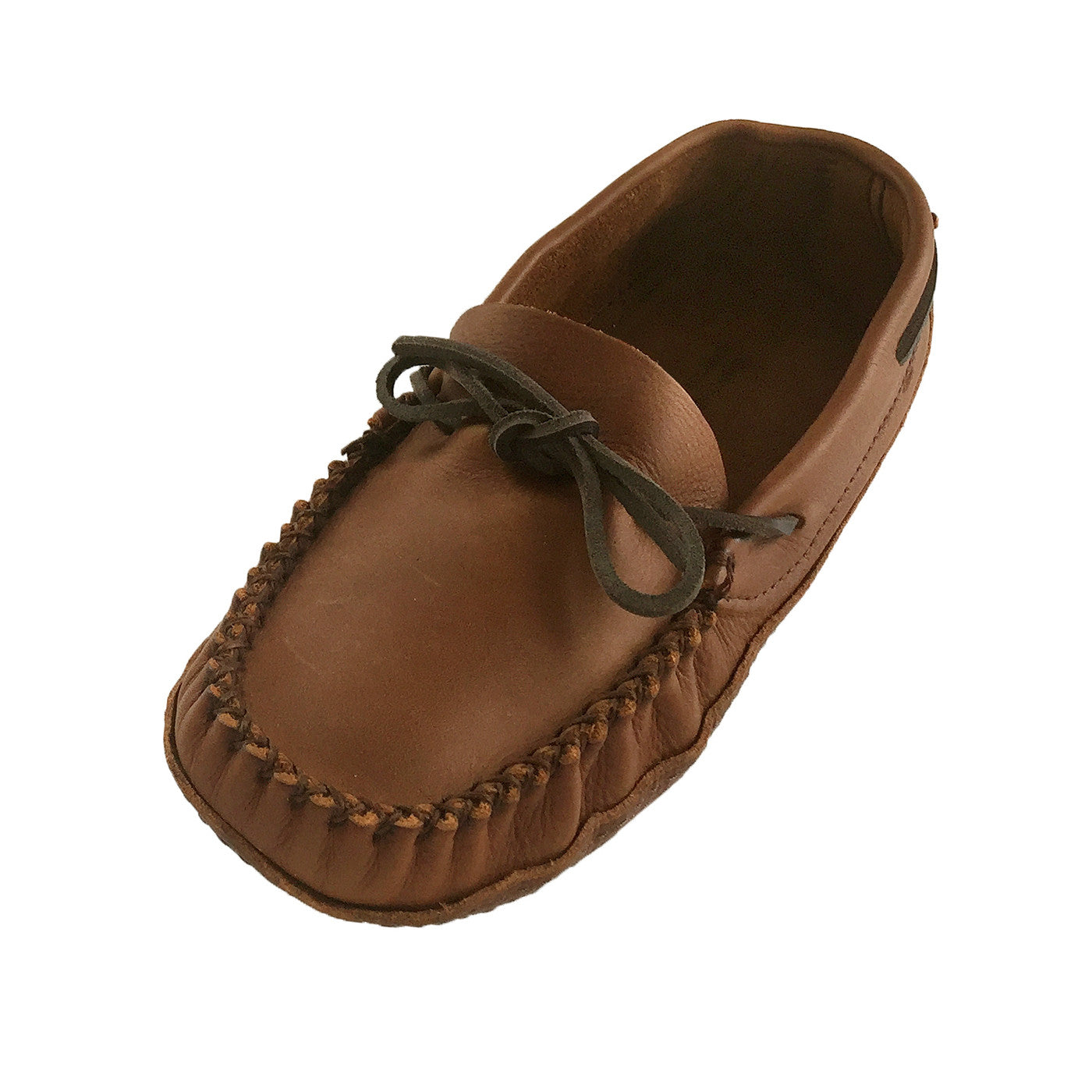 Extra Wide Width Fit Genuine Leather Soft Sole Moccasin Slippers – Leather-Moccasins