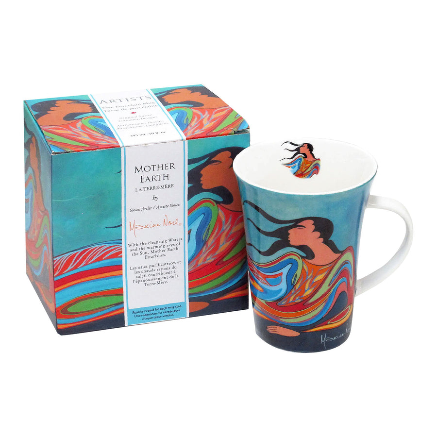 Native Art Porcelain Mug