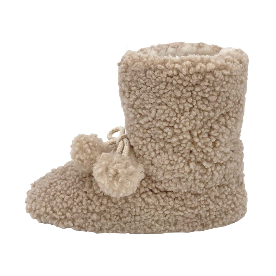 Women's Genuine Sheepskin Wren Bootie Slippers