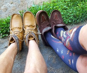 Maxine Noel Leaf Dancer Socks