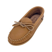 Women's Crepe Sole Moose Hide Leather Moccasins