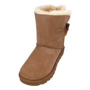 Women's CLEARANCE Sheepskin Toggle Winter Boots