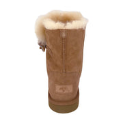 Women's CLEARANCE Sheepskin Toggle Winter Boots