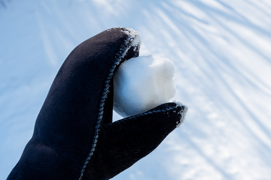 Canadian Mitts for Canadian Winters LeatherMoccasins