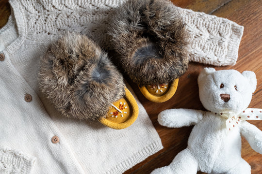 BABY MOCCASINS & SLIPPERS