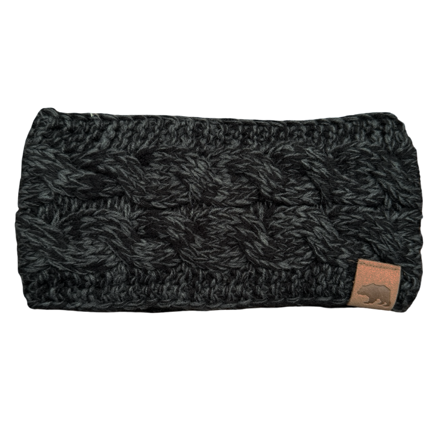 'The Brown Bear' Knit Ear Warmer Headband
