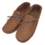 Men's Wide Width Soft Sole Leather Moccasins