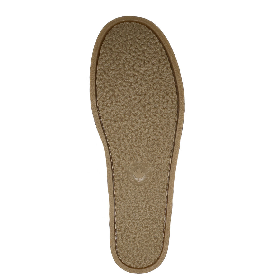 Women's Suede Beaded Slip on Moccasin Shoes