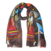 Indigenous Art Gift Eco-Scarf