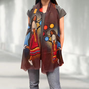 Indigenous Art Gift Eco-Scarf