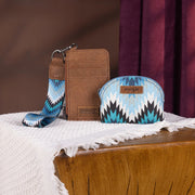 Southwestern Dual Pouch Wristlet