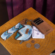 Southwestern Dual Pouch Wristlet