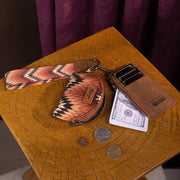 Southwestern Dual Pouch Wristlet