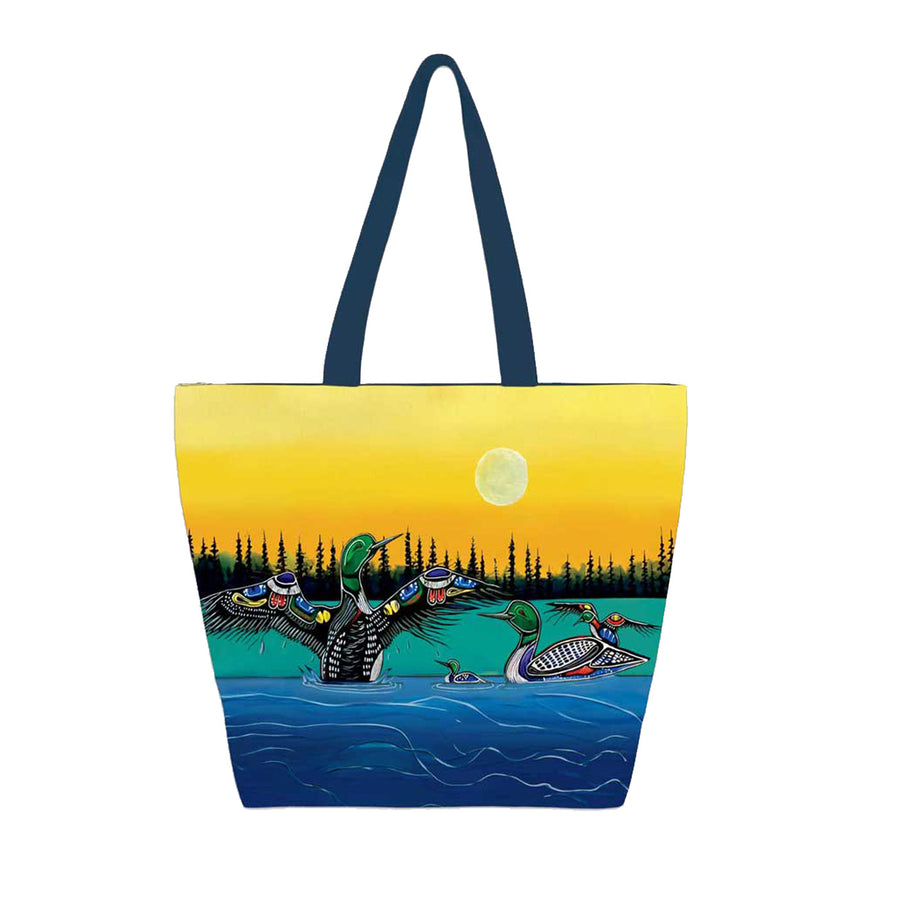 Indigenous Art Large Tote Bag