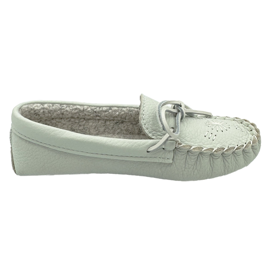 Women's Berber Lined Leather Moccasins (Final Clearance)