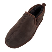 Men's 3E Wide Reverse Sheepskin Hard Soled Slippers